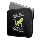 Iguana Mama Laptopschutzhülle (Vorderseite Links)
