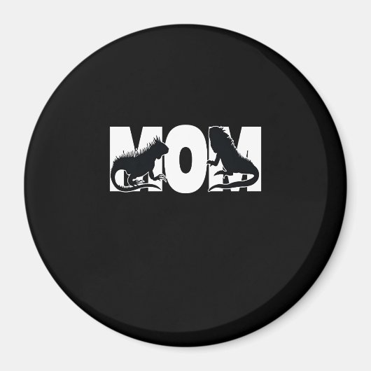 Iguana-Mama Magnet (Vorne)