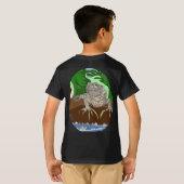 Iguana on a rock T-Shirt (Schwarz voll)