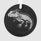 Iguana Ornament (Rückseite)