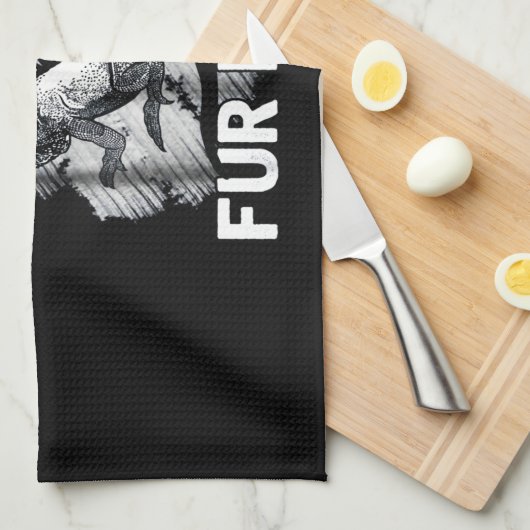 Iguana Papa Geschirrtuch (Viertel Falte)