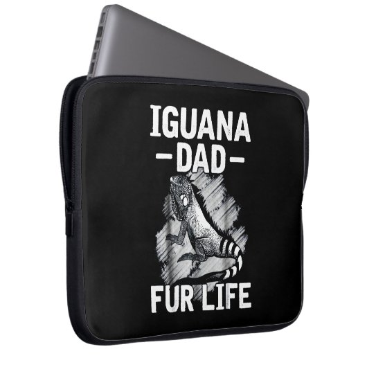 Iguana Papa Laptopschutzhülle (Vorne Rechts)