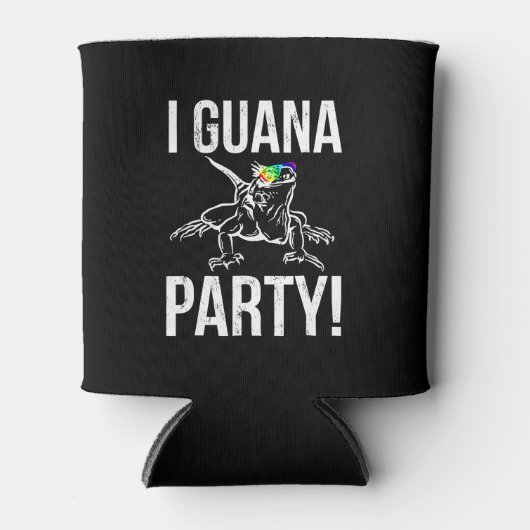 Iguana Party Dosenkühler (Vorderseite)
