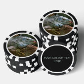 Iguana-Poker-Chips Pokerchips (Stapel)