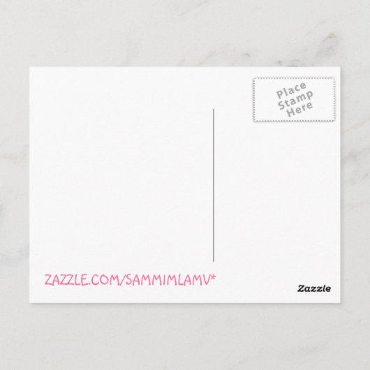 Iguana Postkarte (Rückseite)