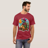 IGUANA RIDING DESERT TORTOISE 2 T-Shirt (Vorne ganz)