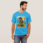 IGUANA RIDING DESERT TORTOISE 4 T-Shirt (Vorne ganz)