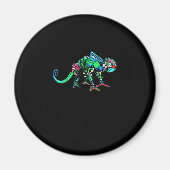 Iguana Roboter Magnet (Vorne)