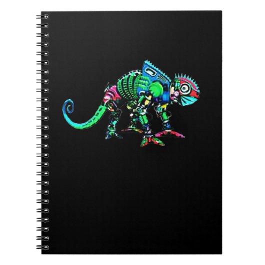 Iguana Roboter Notizblock (Vorderseite)