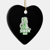 Iguana siren keramik ornament (Rechts)