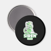 Iguana siren magnet (Vorderseite/Rückseite)