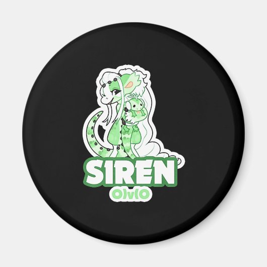 Iguana siren magnet (Vorne)