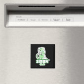 Iguana siren magnet (In Situ (Geschirrspüler))