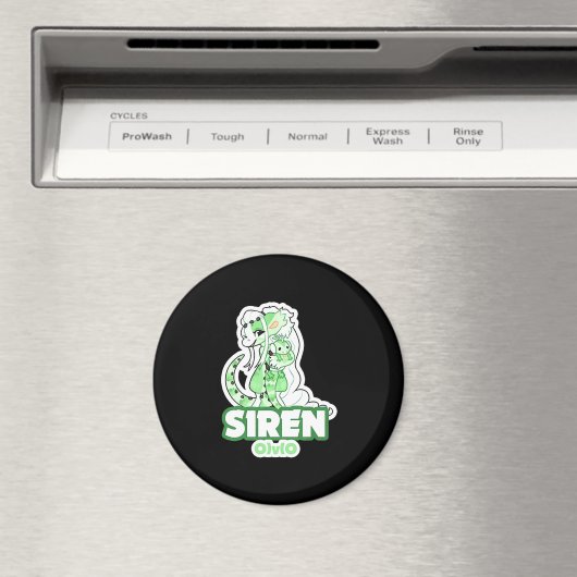 Iguana siren magnet (In Situ (Geschirrspüler))