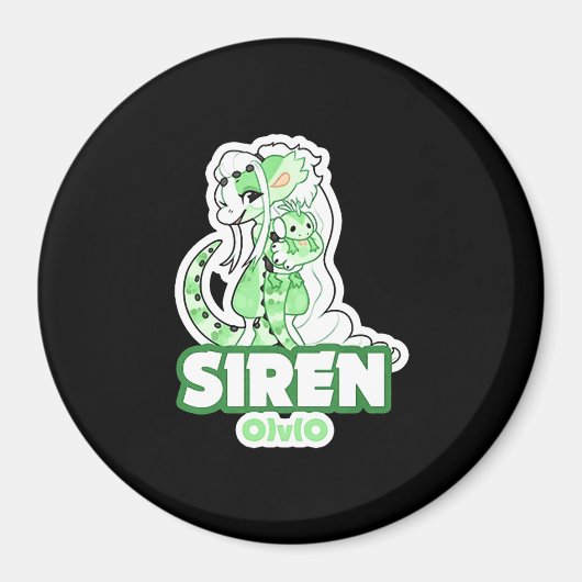 Iguana siren magnet (Vorne)