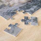 Iguana Sonnenbaden am Strand Rock Puzzle (Seite)