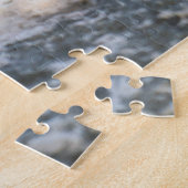 Iguana Sonnenbaden am Strand Rock Puzzle (Seite)