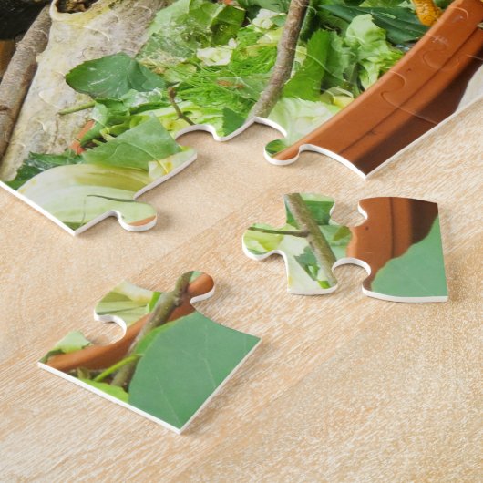 Iguana-Tier Puzzle (Seite)