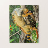 Iguana-Tier Puzzle (Vertikal)