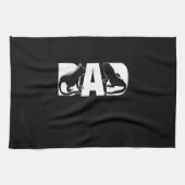 Iguana Vater Geschirrtuch (Horizontal)