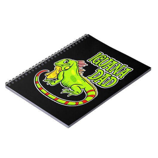 Iguana Vater Notizblock (Linke Seite)