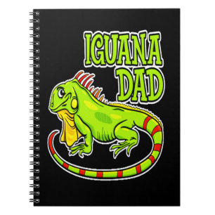 Iguana Vater Notizblock