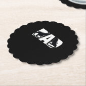 Iguana Vater Untersetzer (angewinkelt)