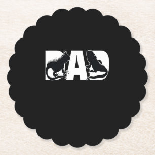 Iguana Vater Untersetzer