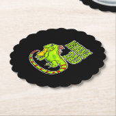 Iguana Vater Untersetzer (angewinkelt)