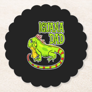 Iguana Vater Untersetzer