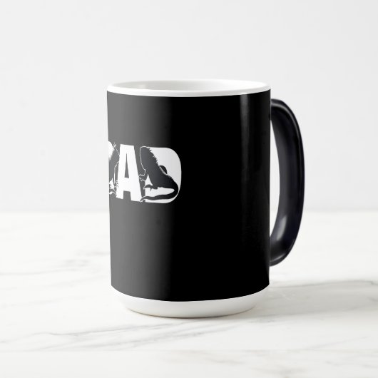 Iguana Vater Verwandlungstasse (VorderseiteRechts)