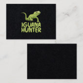 Iguana Visitenkarte (Vorne/Hinten)