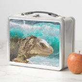 Iguana Wave Metall Brotdose (Beispiel)