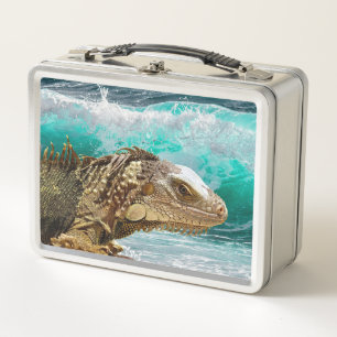 Iguana-Wave Metall Brotdose