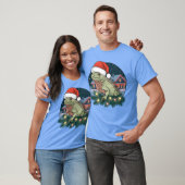 Iguana Weihnachtsjunge T-Shirt (Unisex)