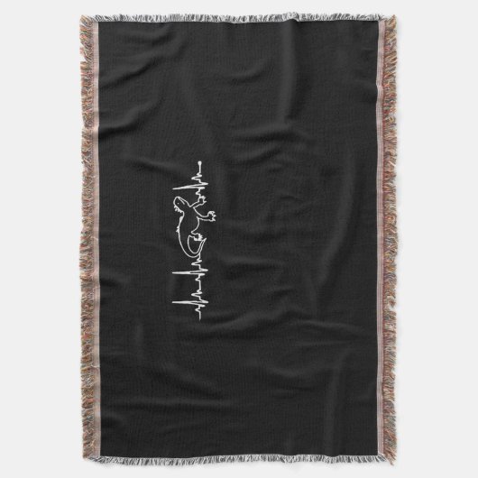 iguanas Herzschlag Decke (Vorderseite Vertikal)