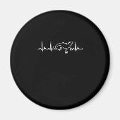 iguanas Herzschlag Magnet (Vorne)