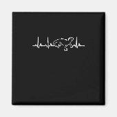 iguanas Herzschlag Magnet (Vorne)