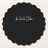 iguanas Herzschlag Untersetzer (Vorderseite)