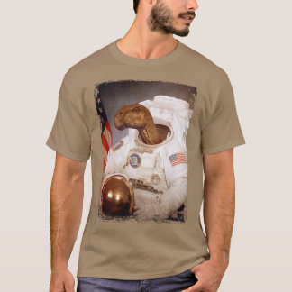 Iguanodon Astronaut Space Anzug Moon Rocket Scienc T-Shirt