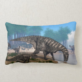 Iguanodon Dinosaurier Lendenkissen