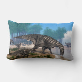 Iguanodon Dinosaurier Lendenkissen