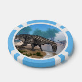 Iguanodon-Dinosaurier Pokerchips (Einzeln)