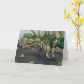 Iguanodon Karte (Gelbe Blume)