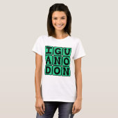 Iguanodon, Ornithopod Dinosaurier T-Shirt (Vorne ganz)