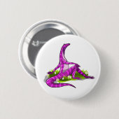 Iguanodon zeigt ihre natürliche Schönheit. Button (Vorne & Hinten)