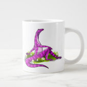 Iguanodon zeigt ihre natürliche Schönheit. Jumbo-Tasse (Rechts)