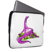 Iguanodon zeigt ihre natürliche Schönheit. Laptopschutzhülle (Vorne Rechts)