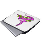 Iguanodon zeigt ihre natürliche Schönheit. Laptopschutzhülle (Vorne Knopf)