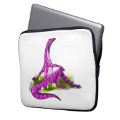 Iguanodon zeigt ihre natürliche Schönheit. Laptopschutzhülle (Vorderseite Links)